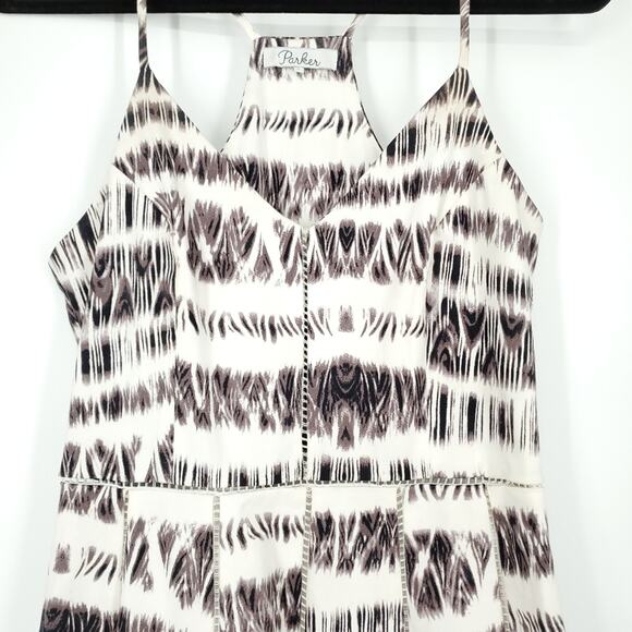 Parker Cosmos Ladder Stitch Racerback Juliet Dress Size Small - Picture 4 of 12